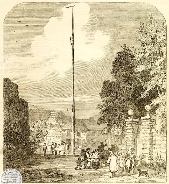 St Briavels, Maypole